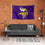 WinCraft Minnesota Vikings Printed Header 3x5 Foot Banner Flag