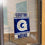 College Flags & Banners Co. Georgetown Hoyas Window Wall Banner Hanging Flag with Suction Cup