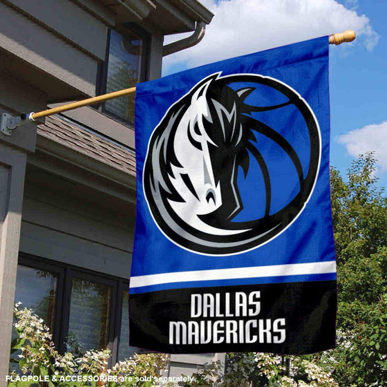 WinCraft Dallas Mavericks Double Sided House Banner Flag