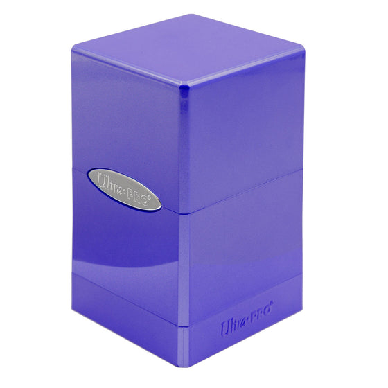 Satin Tower Deck Box - Hi-Gloss - Amethyst