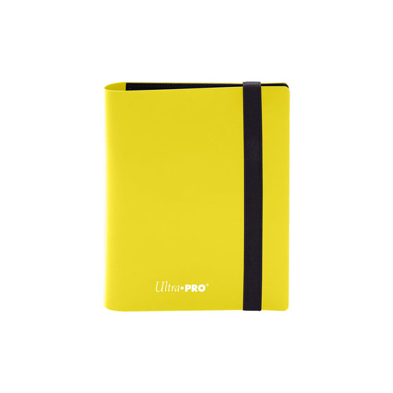 2 Pocket PRO Binder Eclipse Lemon Yellow Special Order