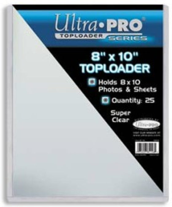 Top Loader - 8"x10" holds sleeves (25 per pack) (CDG)