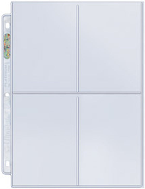 Ultra Pro 4-Pocket Pages - 204D (100ct) (CDG)