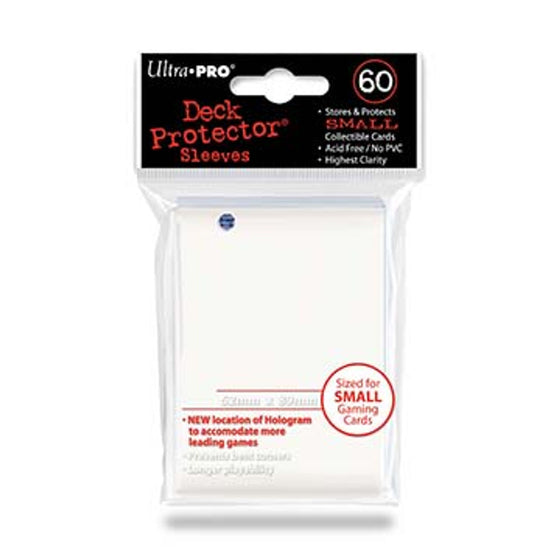 Deck Protectors - Small Size - White (10 packs of 60) (CDG)