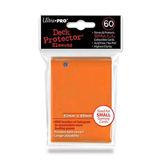 Deck Protector - Small Size - Orange (10 packs of 60) (CDG)