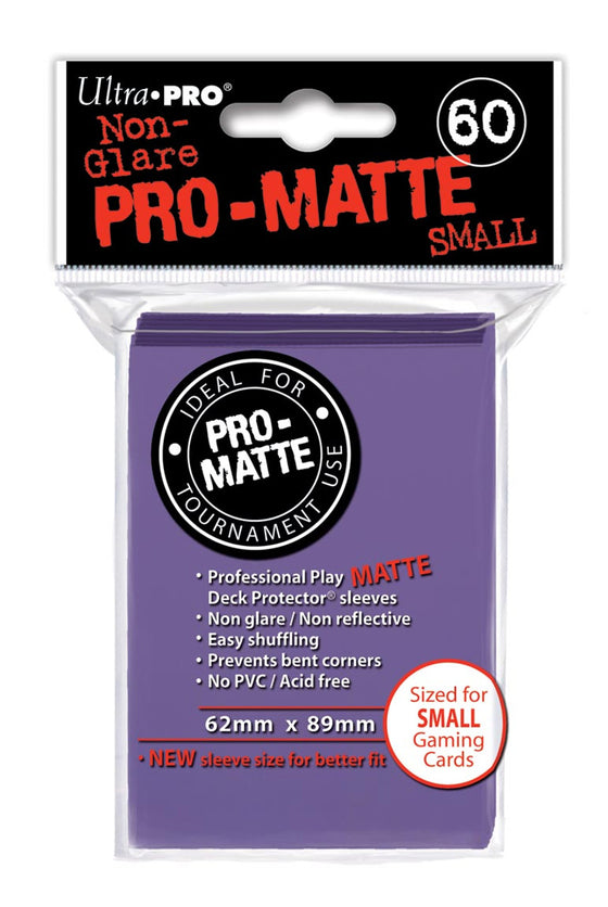 Deck Protector - Pro Matte Small Size - Purple (10 packs of 60) (CDG)