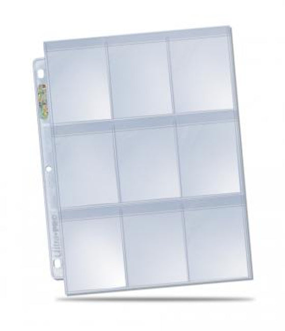 Ultra Pro 9-Pocket Secure Page - 100/box (CDG)