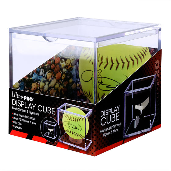 Display Cube - Softball/POP!