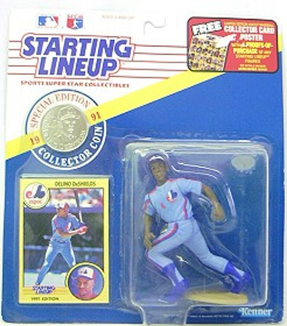 Montreal Expos Delino Deshields 1991 SLU