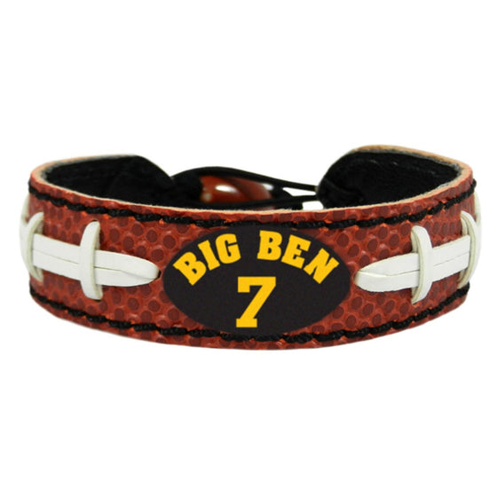 Pittsburgh Steelers Bracelet Classic Jersey Ben Roethlisberger Design