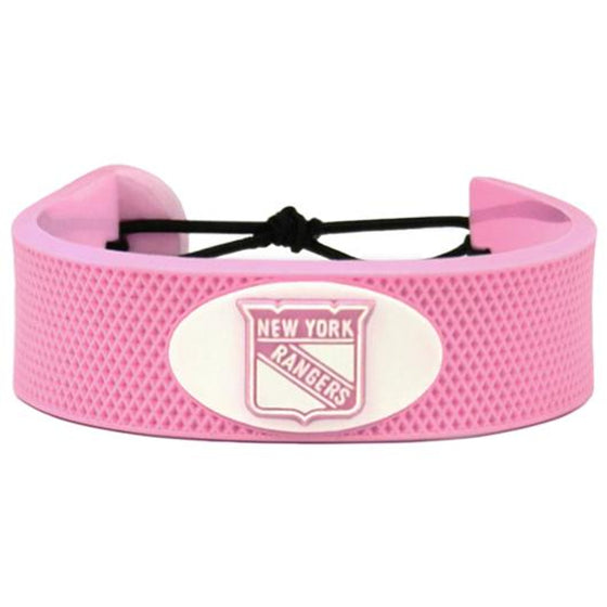 New York Rangers Bracelet Pink Hockey CO