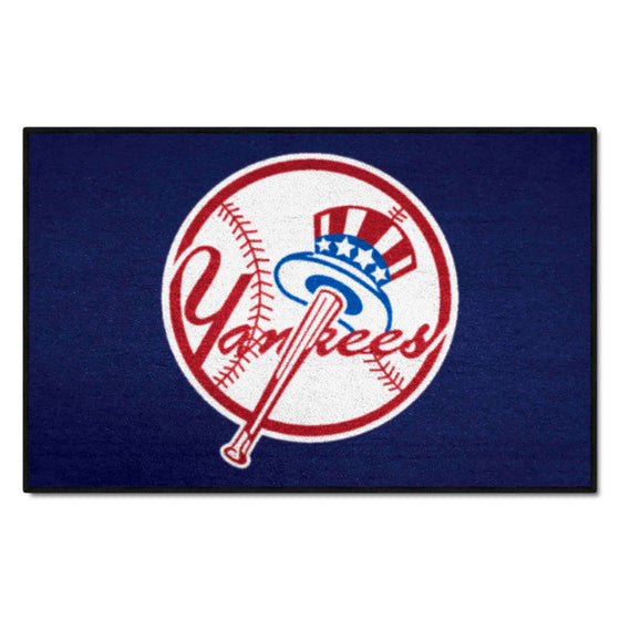 New York Yankees Starter Mat Accent Rug - 19in. x 30in.