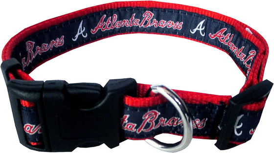 Atlanta Braves Dog Collar Pets First