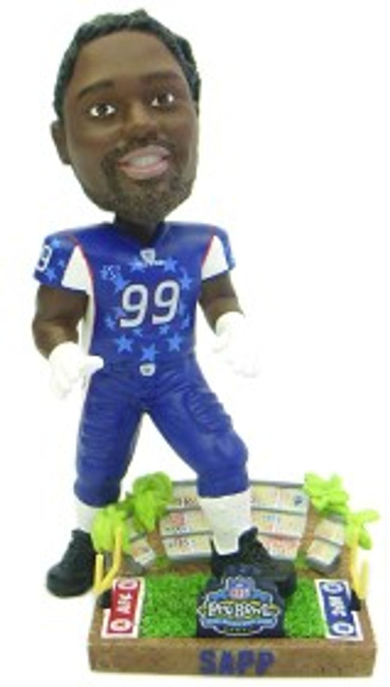 Tampa Bay Buccaneers Warren Sapp 2003 Pro Bowl Forever Collectibles Bobblehead CO