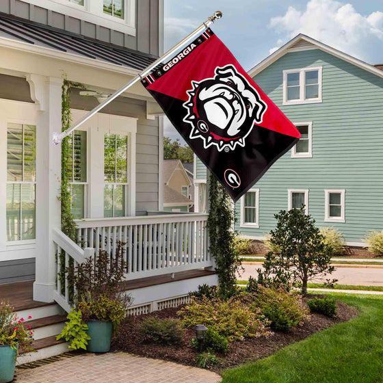 College Flags & Banners Co. Georgia Bulldogs Bold Logo Premium Flag