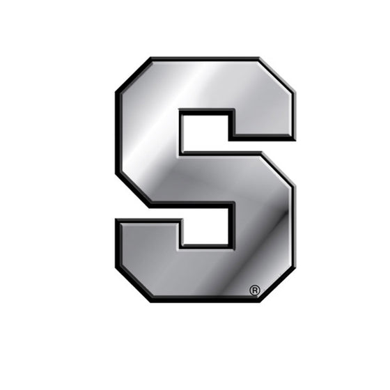 Syracuse Orange Auto Emblem Silver Chrome - Special Order