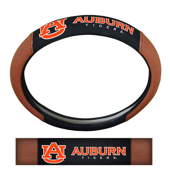 Auburn Tigers Steering Wheel Cover - Premium Pigskin - Special Order