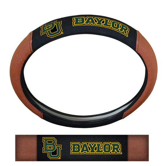 Baylor Bears Steering Wheel Cover - Premium Pigskin - Special Order