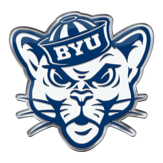 BYU Cougars Auto Emblem Color Alternate Logo - Special Order