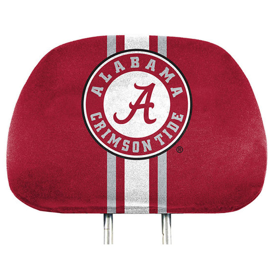 Alabama Crimson Tide Headrest Covers Full Printed Style - Special Order