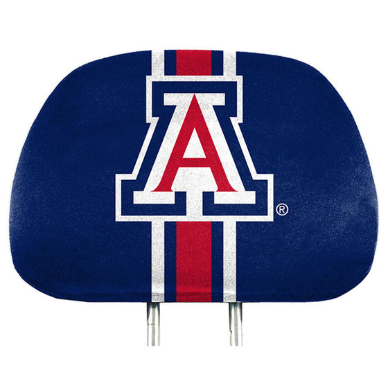 Arizona Wildcats Headrest Covers Full Printed Style - Special Order