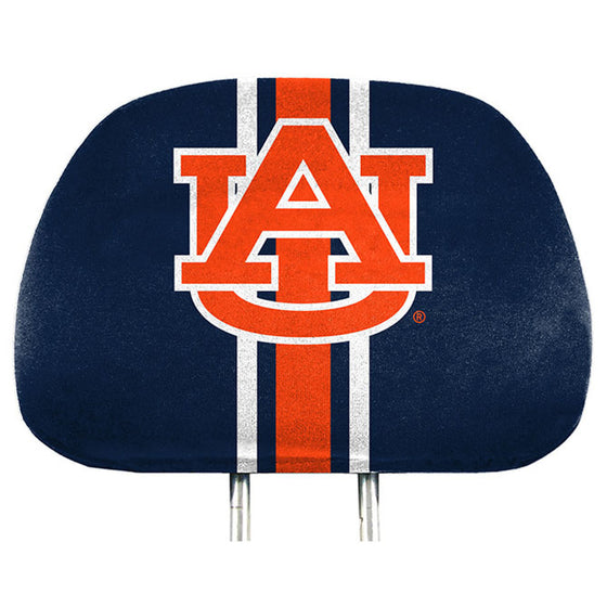 Auburn Tigers Headrest Covers Full Printed Style - Special Order