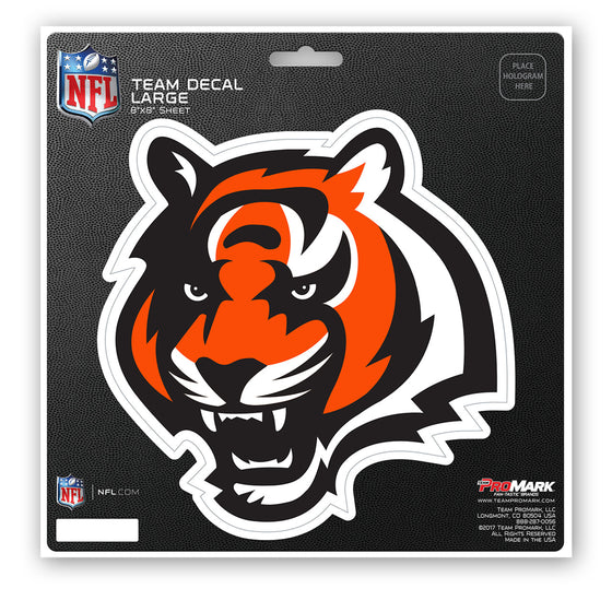 Cincinnati Bengals Decal 8x8 Die Cut - Special Order