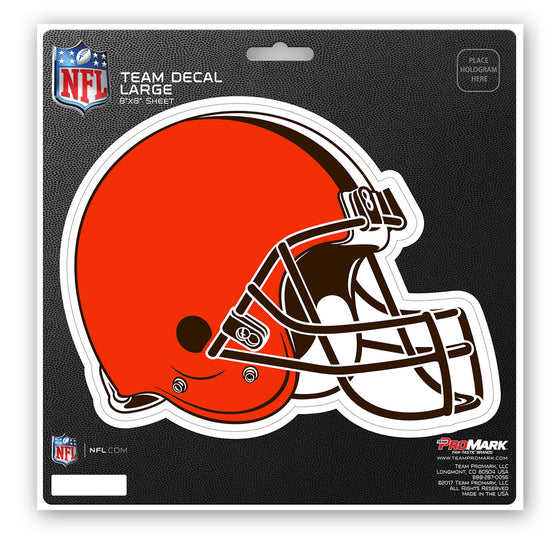 Cleveland Browns Decal 8x8 Die Cut