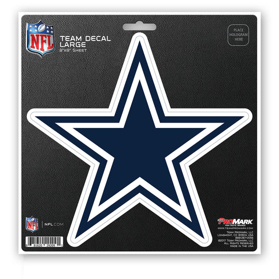 Dallas Cowboys Decal 8x8 Die Cut