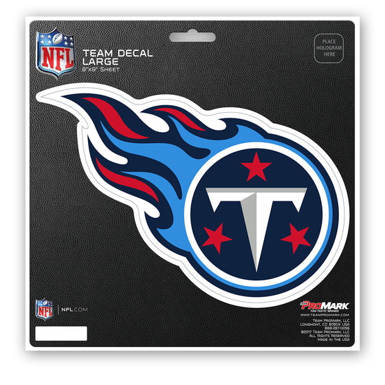 Tennessee Titans Decal 8x8 Die Cut