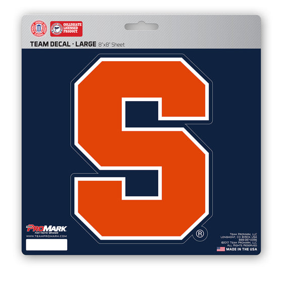 Syracuse Orange Decal 8x8 Die Cut - Special Order