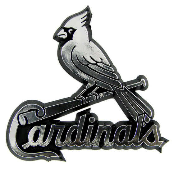 St. Louis Cardinals Auto Emblem - Silver