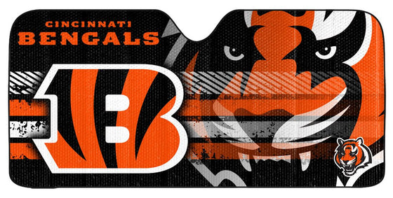 Cincinnati Bengals Auto Sun Shade - 59"x27" (CDG)