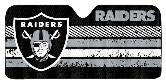 Oakland Raiders Auto Sun Shade - 59"x27" (CDG)