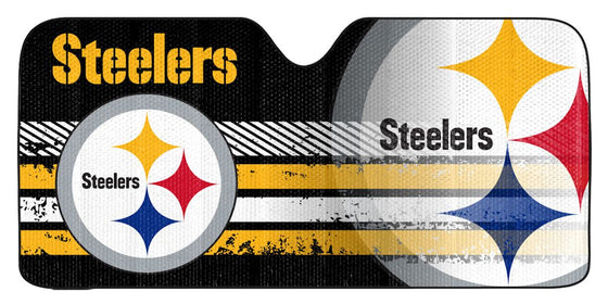 Pittsburgh Steelers Auto Sun Shade - 59"x27" (CDG)