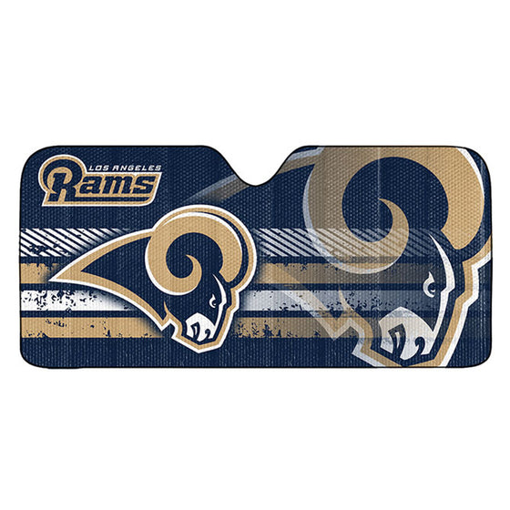 Los Angeles Rams Auto Sun Shade 59x27 (CDG)