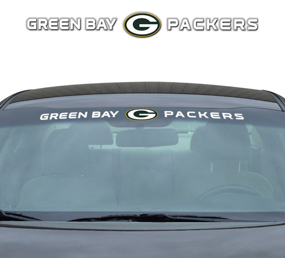 Green Bay Packers Decal 35x4 Windshield (CDG)