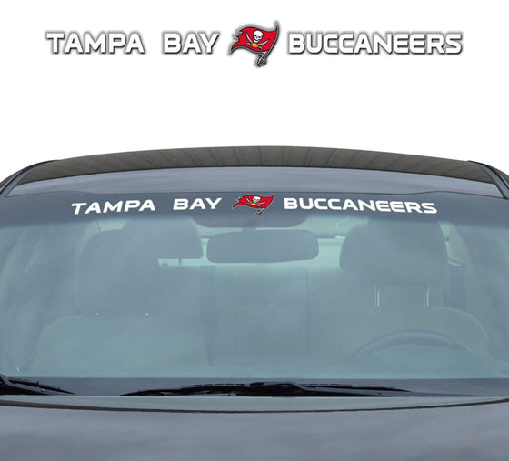 Tampa Bay Buccaneers Decal 35x4 Windshield (CDG)