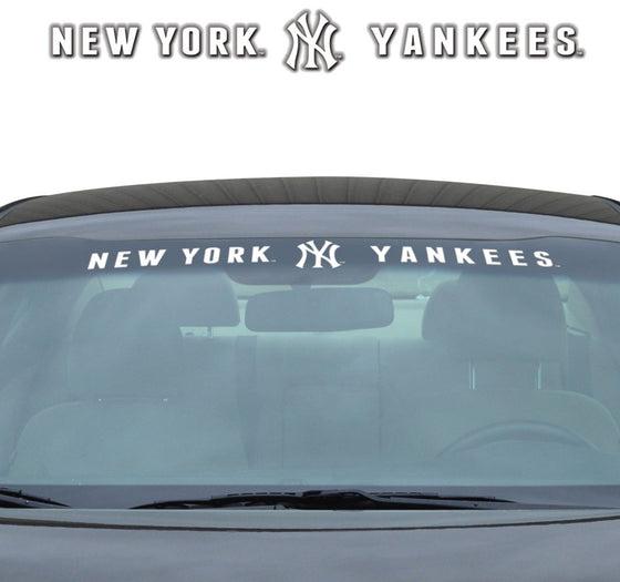 New York Yankees Decal 35x4 Windshield (CDG)