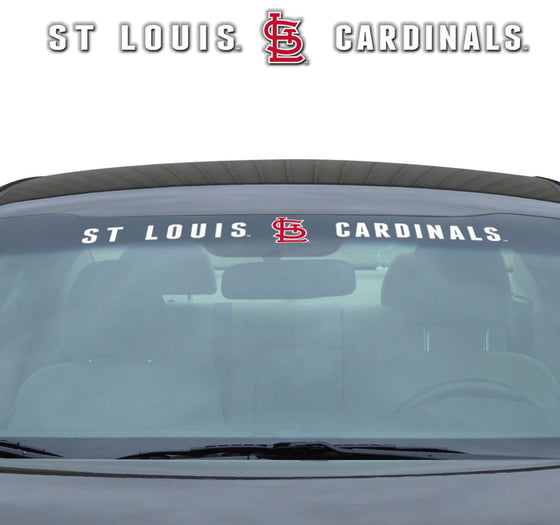 St. Louis Cardinals Decal 35x4 Windshield (CDG)