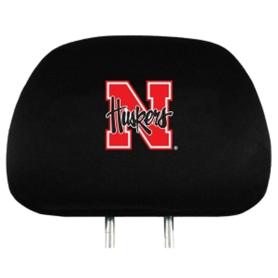 Nebraska Cornhuskers Headrest Covers (CDG)