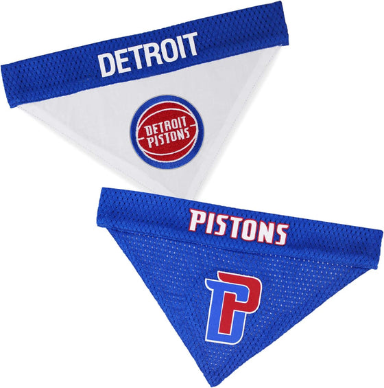 Detroit Pistons Reversible Bandana Pets First