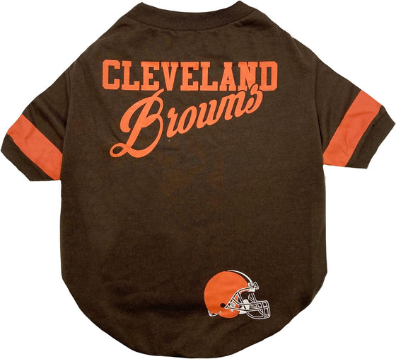 Cleveland Browns Stripe Tee Pets First