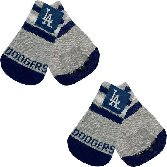 LA Dodgers Pet Socks