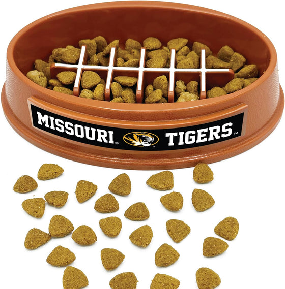 Missouri Football Slow Feeder Bowl