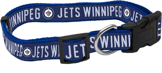 Winnipeg Jets Collar Pets First