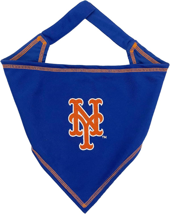 New York Mets Tie Around Bandana Pets First