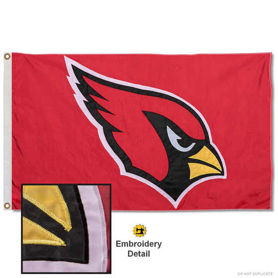 WinCraft Arizona Cardinals Embroidered Nylon Flag