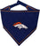 Denver Broncos Tie Around Bandana Pets First