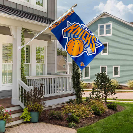 WinCraft New York Knicks Printed Header 3x5 Premium Banner Flag